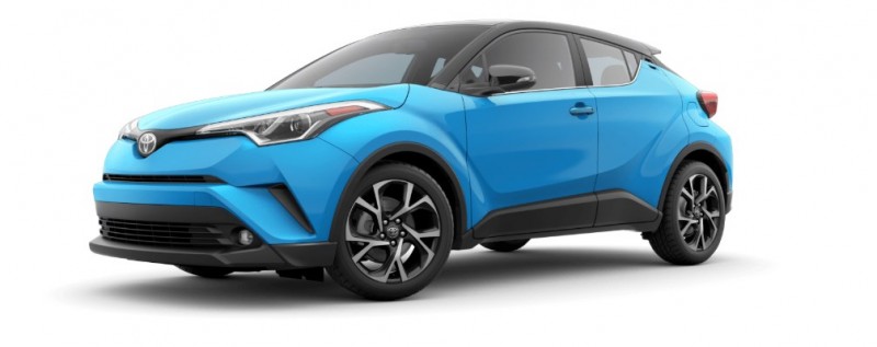 Toyota C-HR ADVANCE 1.2L VVT-I 115CH BVM6 Black/cyan Metal