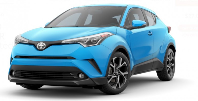 Toyota C-HR EVO 1.2L VVT-I 115CH BVA Cyan Metallic